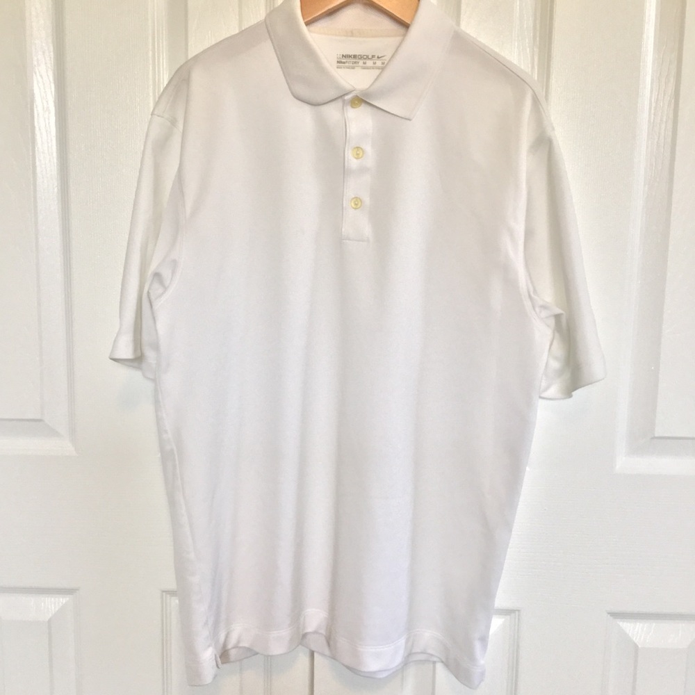 Nike Golf Polo White sz Medium